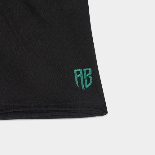 Kids French Terry Shorts| ANTETOKOUNBROS |Black Detail thumb