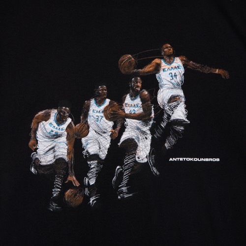 Picture of Men's T-shirt Bros Black thumb