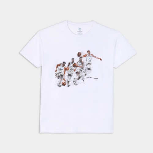 Picture of Men's T-shirt Bros White