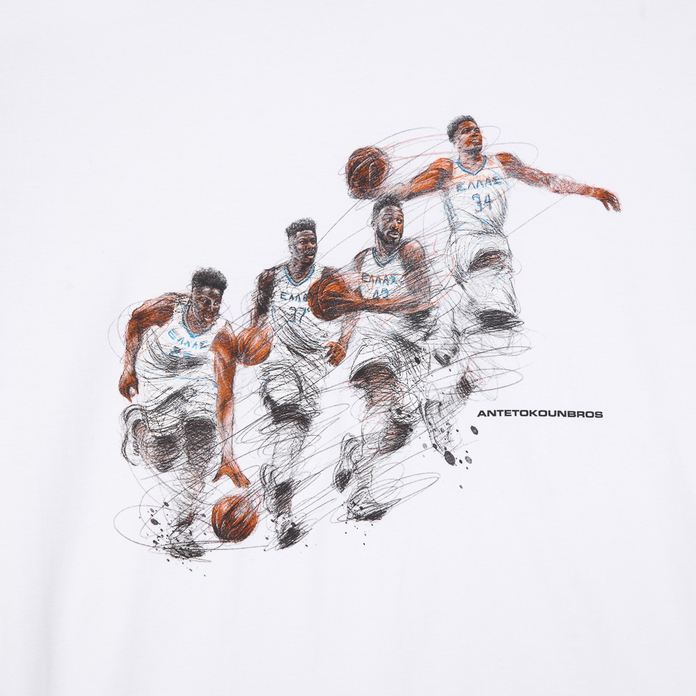 Picture of Men's T-shirt Bros White