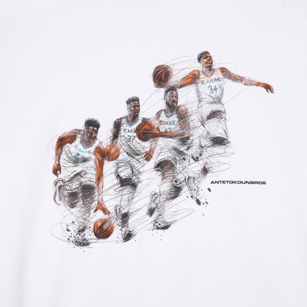 Picture of Kid's  T-shirt Bros White