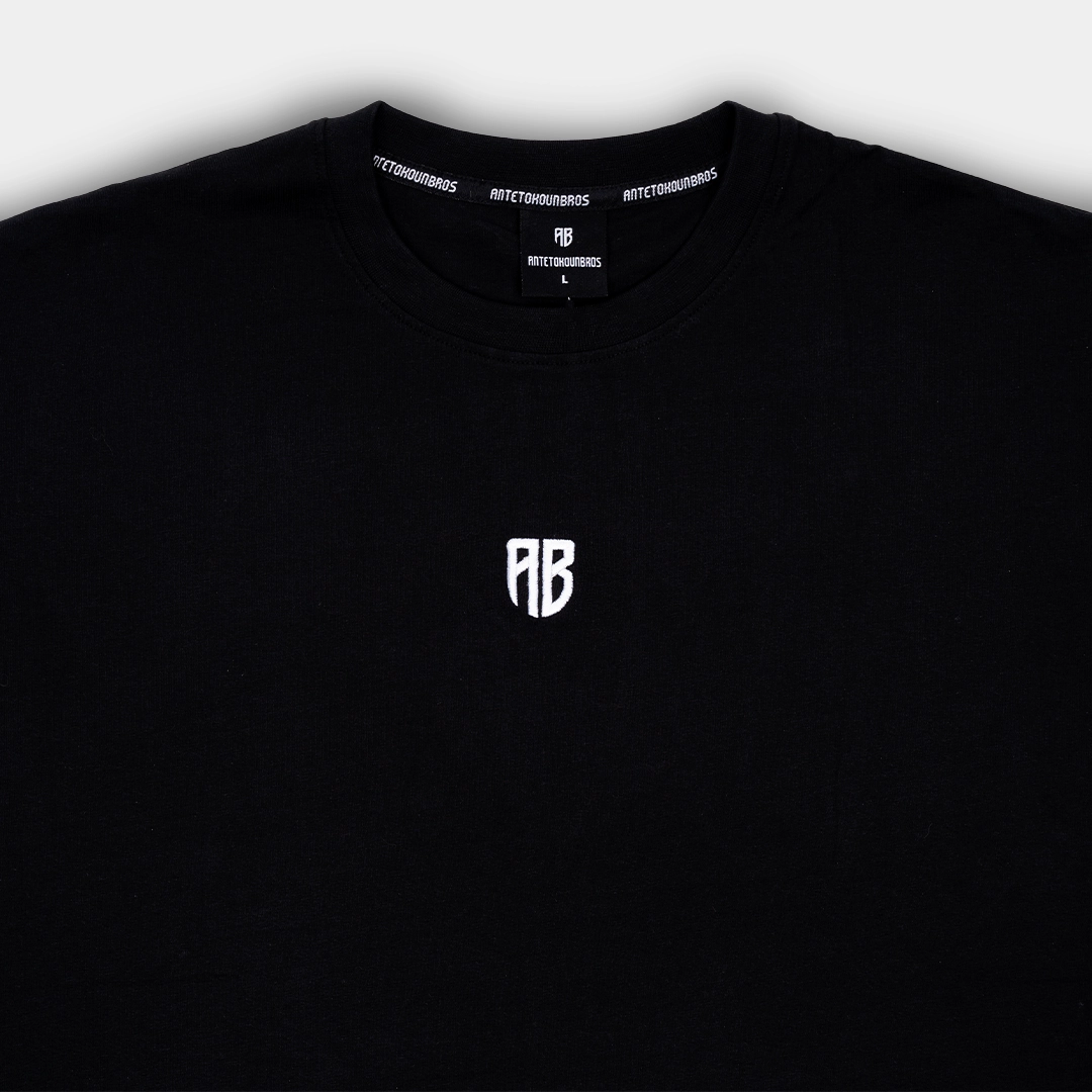 AB Oversized T-shirt Native I ANTETOKOUNBROS I Black Detail