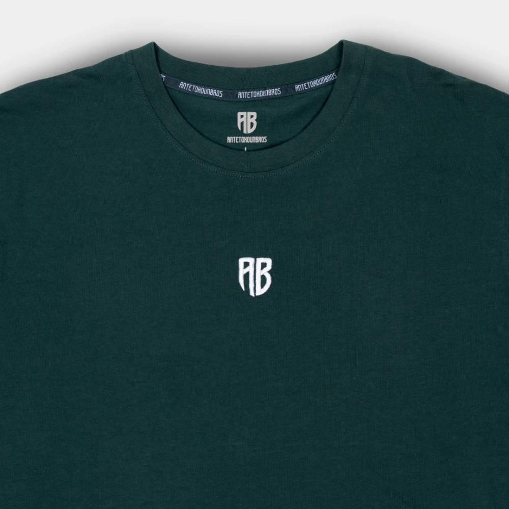 AB Oversized T-shirt Native I ANTETOKOUNBROS I Green Detail