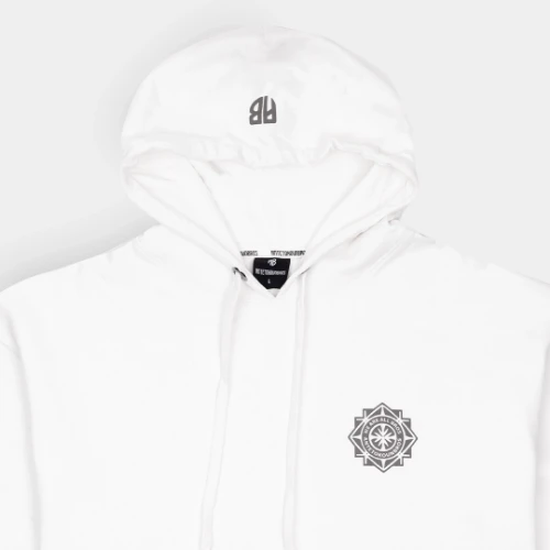 Oversized Hoodie Tribe Graphic I ANTETOKOUNBROS I  Off White Detail thumb