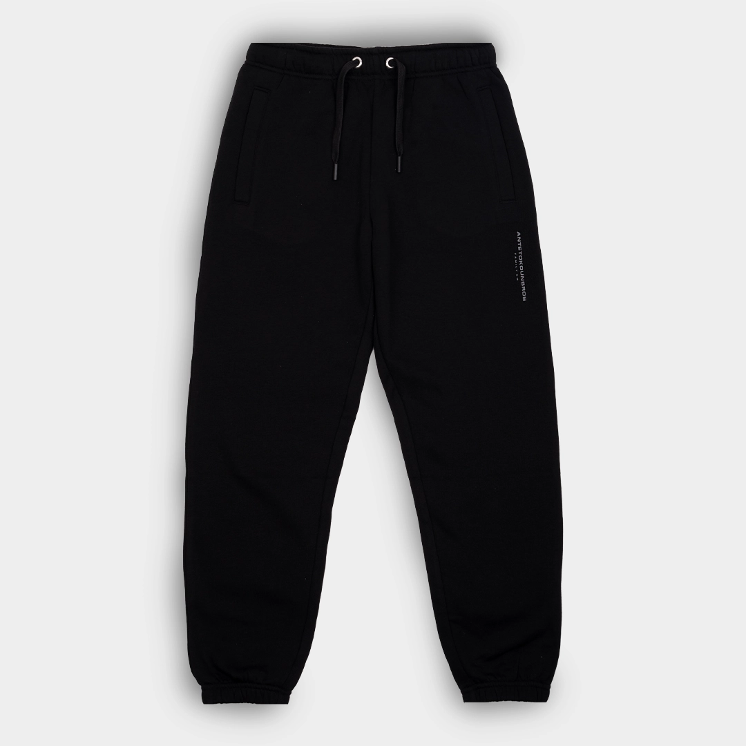 Men's Jogger Pants Family Co. Print Black  I ANTETOKOUNBROS I FRONT