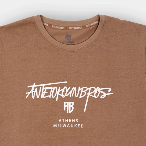 ANTETOKOUNBROS Unisex T-Shirt Athens Milwaukee Rock Cafe Detail thumb