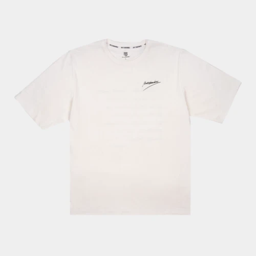 ANTETOKOUNBROS Statement Tee Off White Front	 thumb