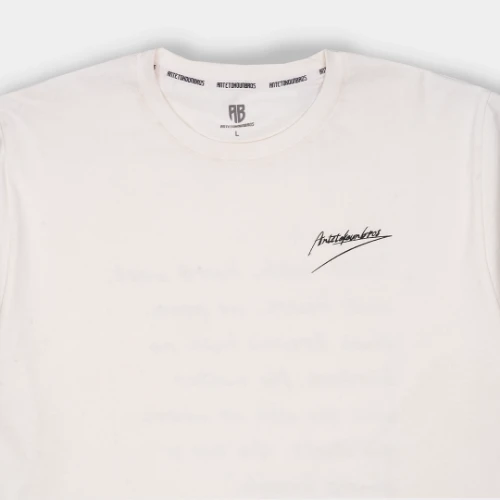 ANTETOKOUNBROS Statement Tee Off White Detail thumb