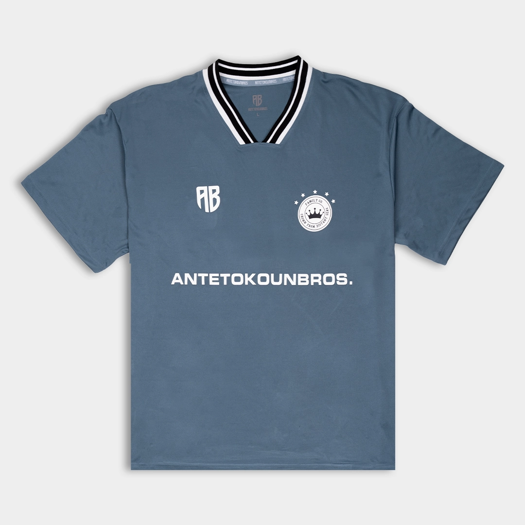 	ANTETOKOUNBROS Jersey T-shirt Infinity Blue  Front