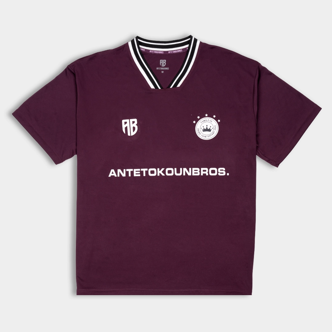 ANTETOKOUNBROS Jersey T-shirt IMidnight Plum Front