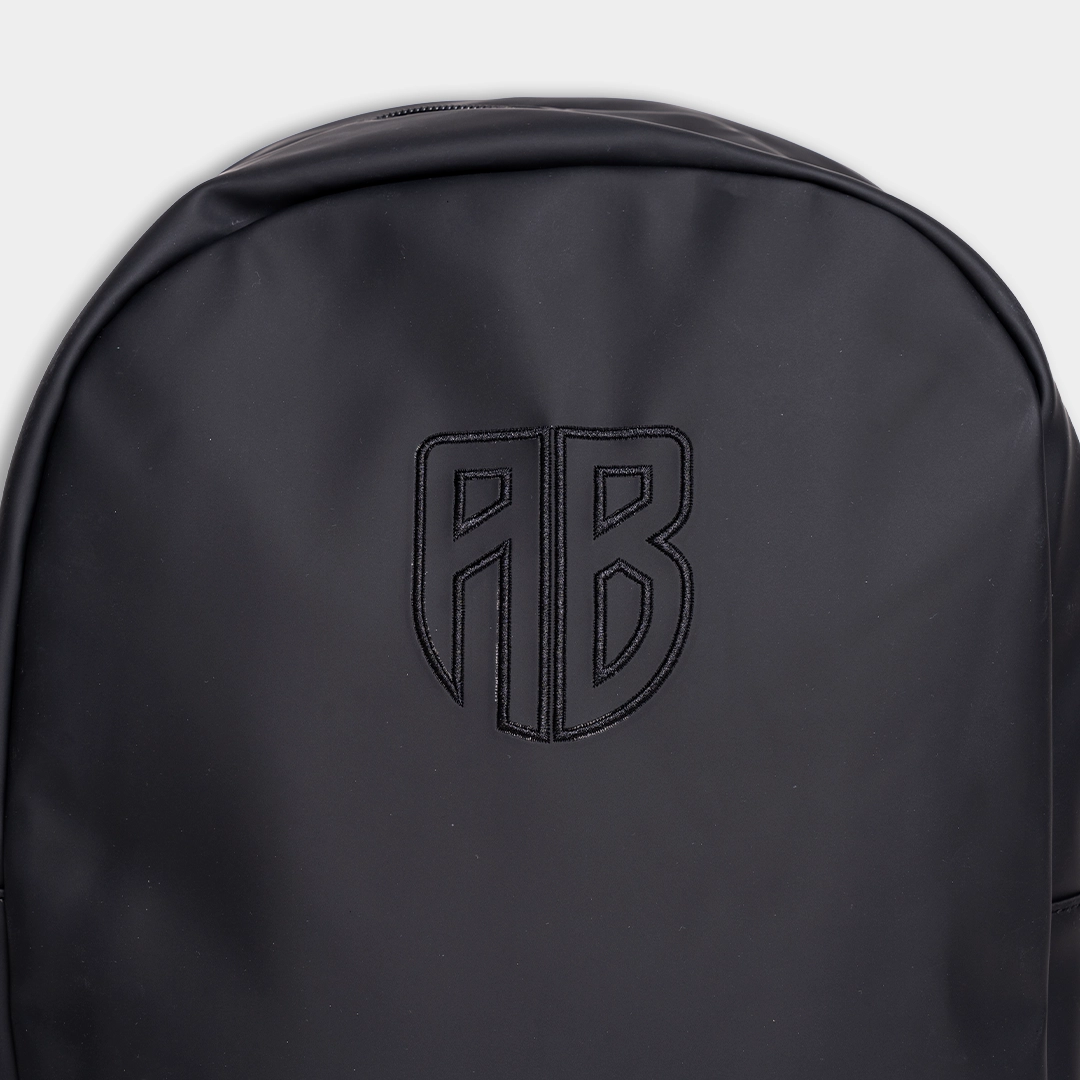 ANTETOKOUNBROS Leather Backpack | Black | 25lt Detail