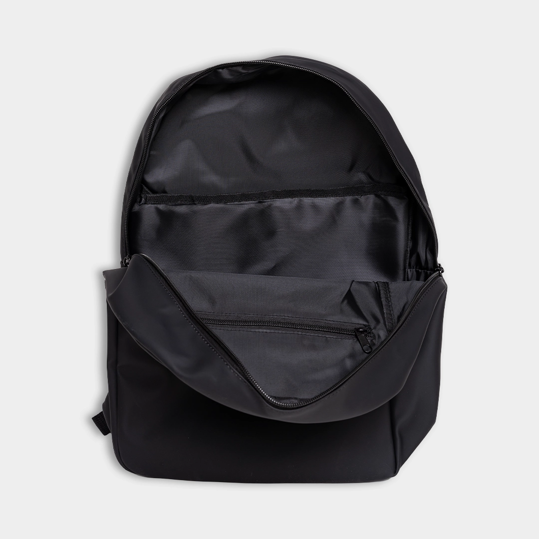 ANTETOKOUNBROS Leather Backpack | Black | 25lt Detail2