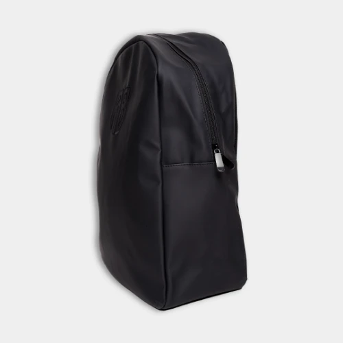 ANTETOKOUNBROS Leather Backpack | Black | 25lt Side thumb