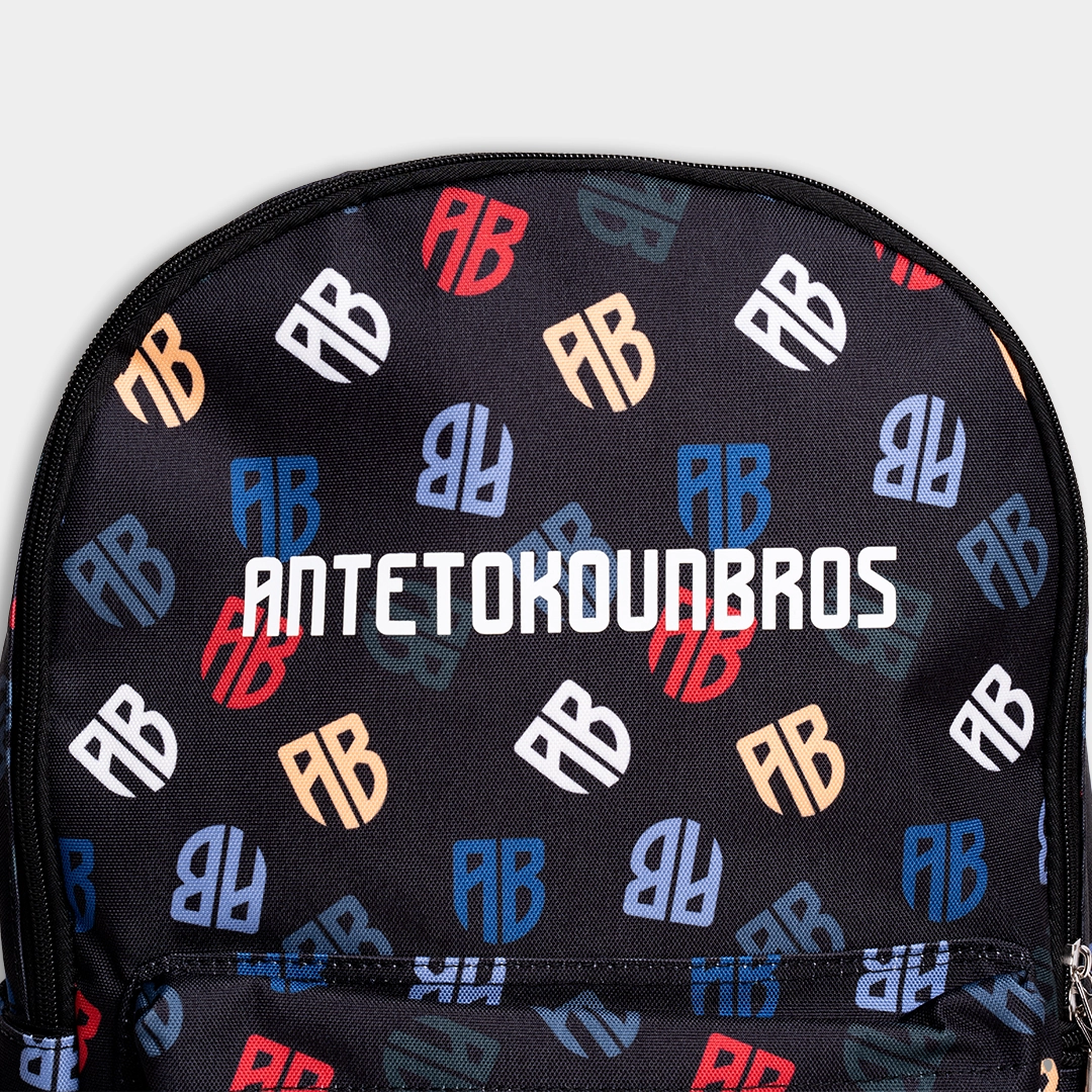 ANTETOKOUNBROS  Backpack Multilogo | Black | 25lt Front Logo