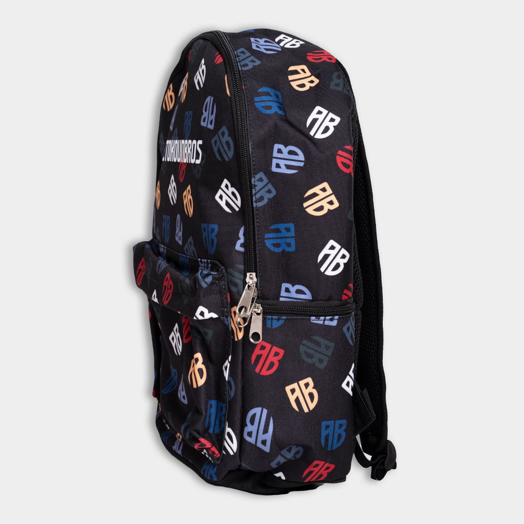ANTETOKOUNBROS  Backpack Multilogo | Black | 25lt Side2