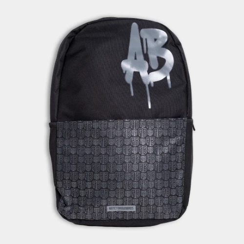 	ANTETOKOUNBROS Backpack Drip Monogram| Black | 25lt Front