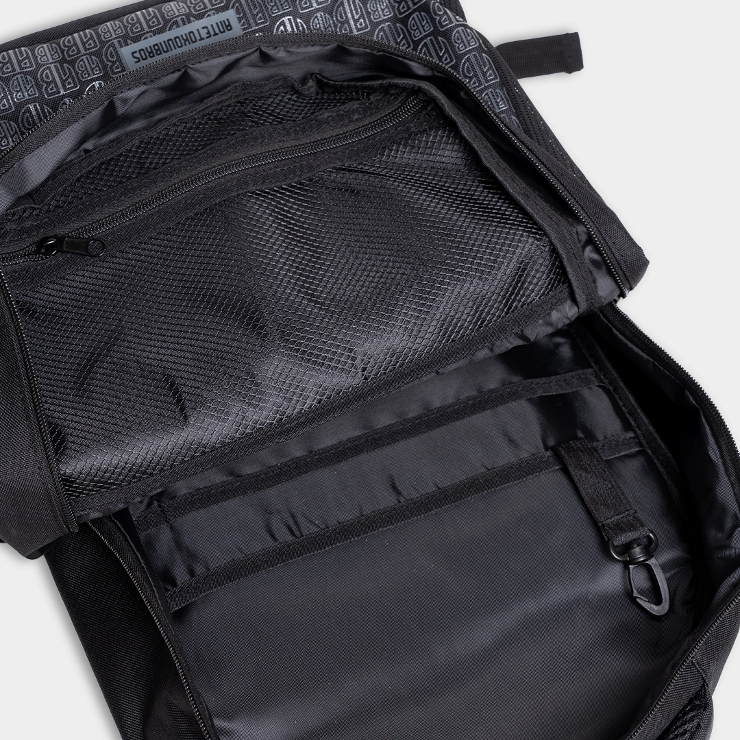 ANTETOKOUNBROS Backpack Drip Monogram| Black | 25lt  Inside