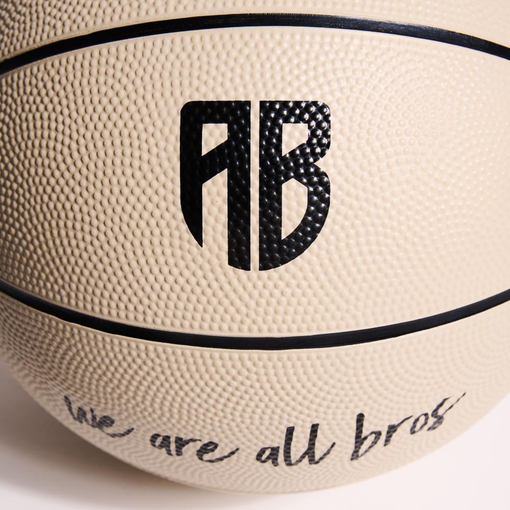Antetokounbros Basketball We are all Bros White 7 Detail