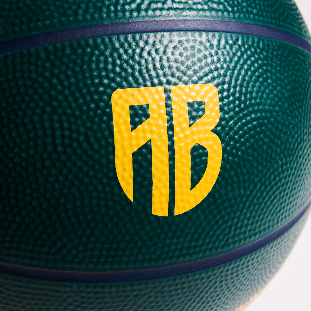 Antetokounbros Basketball We are all Bros Green 5 Detail