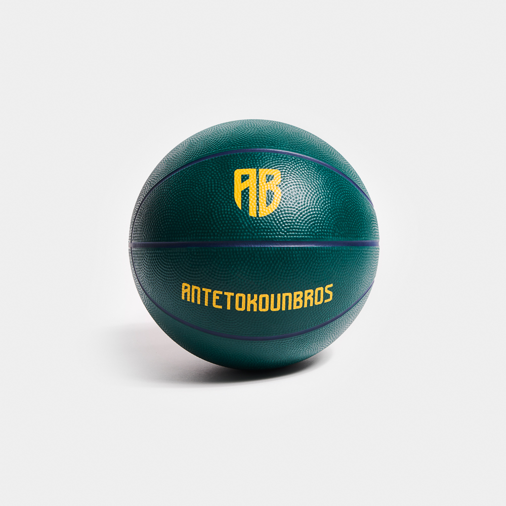 Antetokounbros Basketball We are all Bros Green 7 Front	