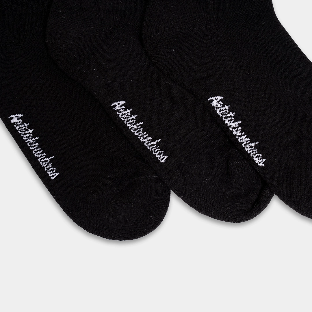 AB Logo Mid-Crew Socks 3-Pack Detail