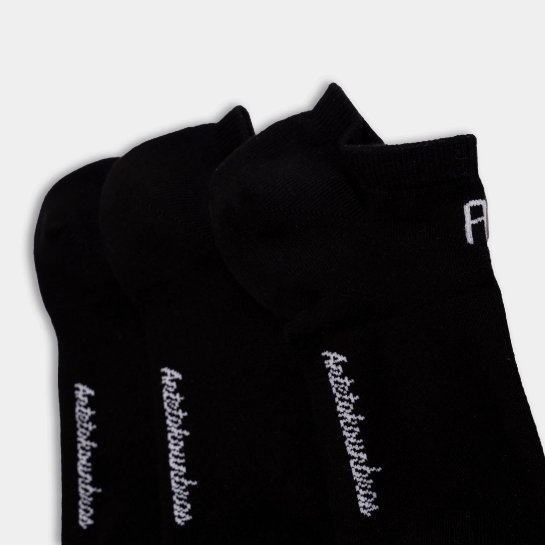 Picture of AB 3-Pack Ankle Socks Black