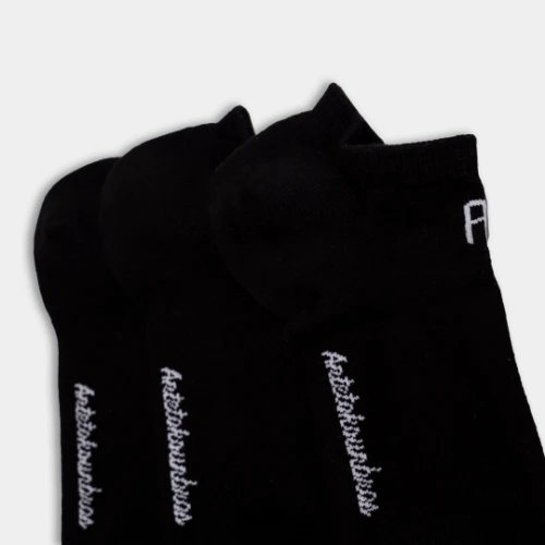 Picture of AB 3-Pack Ankle Socks Black thumb