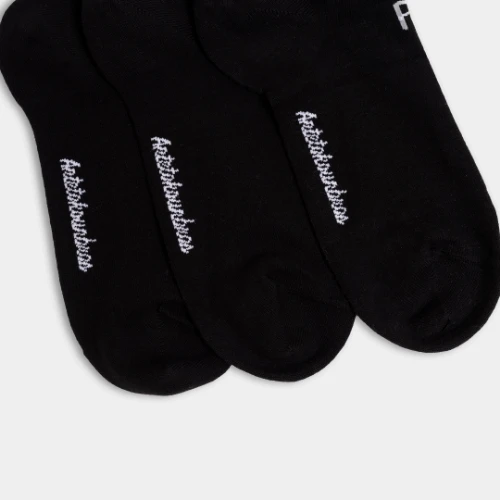 AB 3-Pack Ankle Socks Black Detail thumb
