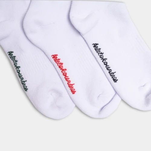 AB 3-Pack Tall Socks White Detail 2 thumb
