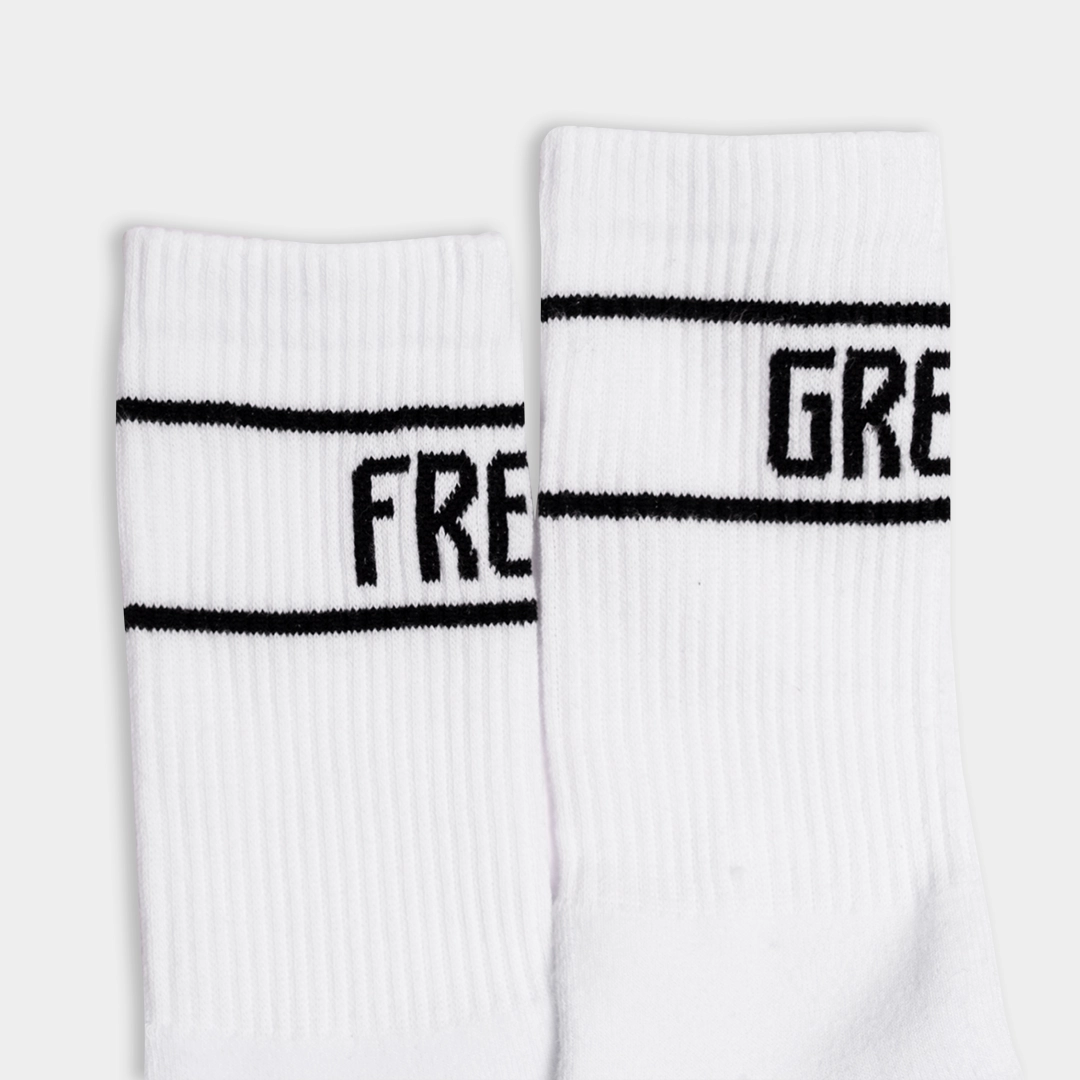 Antetokounbros Greek Freak  White Socks Detail