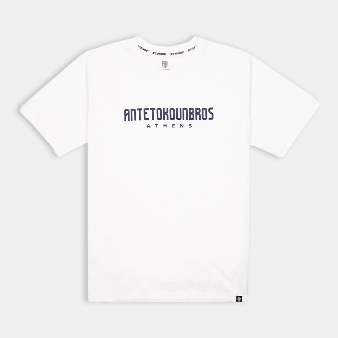 Kids' T-shirt Location Athens Off White Front