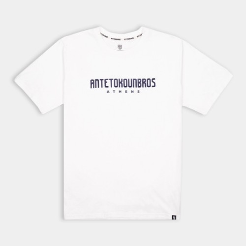 Kids' T-shirt Location Athens Off White Front