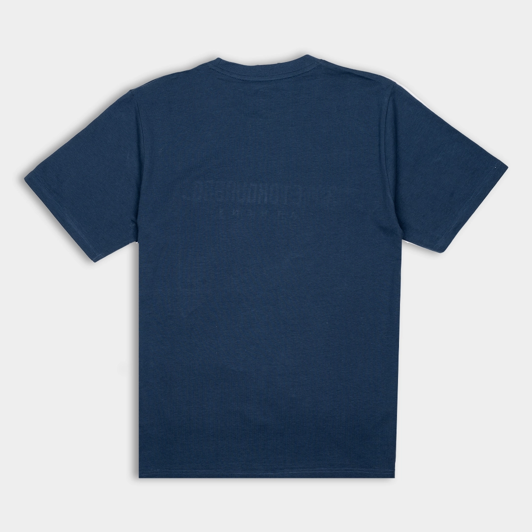 Kids' T-shirt Location Athens Retro Blue Back