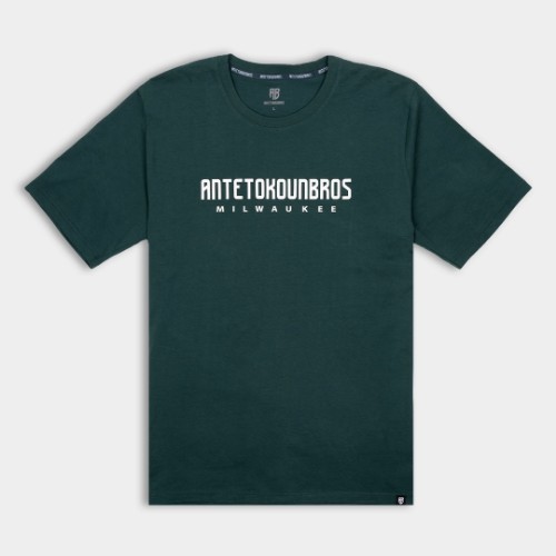 Kids' T-shirt Location Milwaukee Green  Front