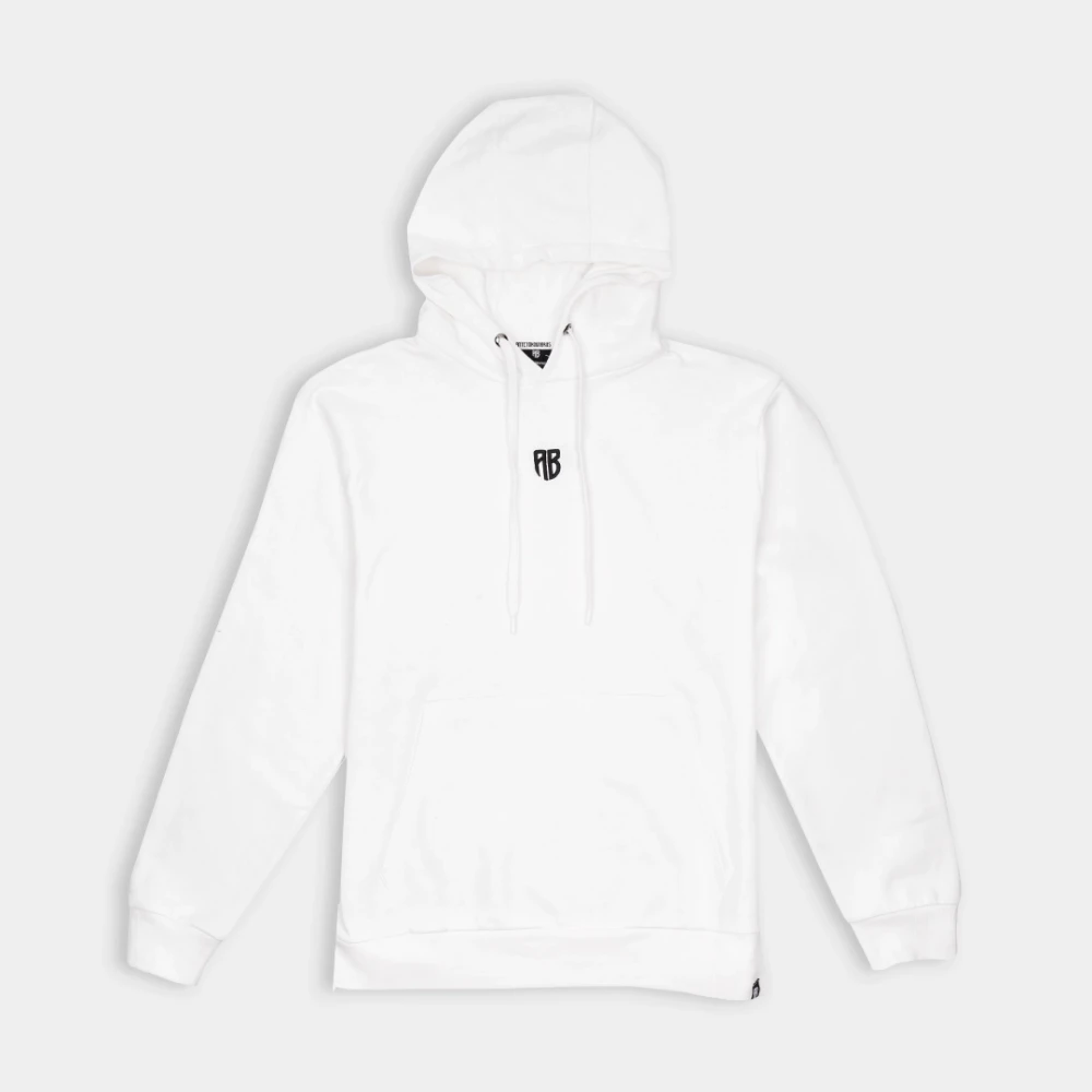 ANTETOKOUNBROS Unisex Hoodie Native Chest Logo White Front