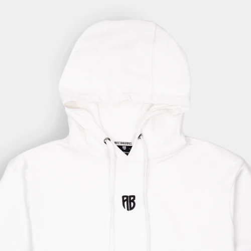 ANTETOKOUNBROS Unisex Hoodie Native Chest Logo White Detail thumb