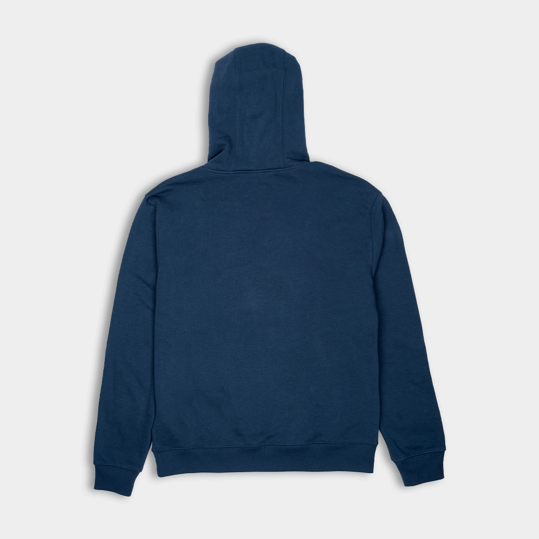 ANTETOKOUNBROS Unisex Hoodie Native Chest Logo Retro Blue Back