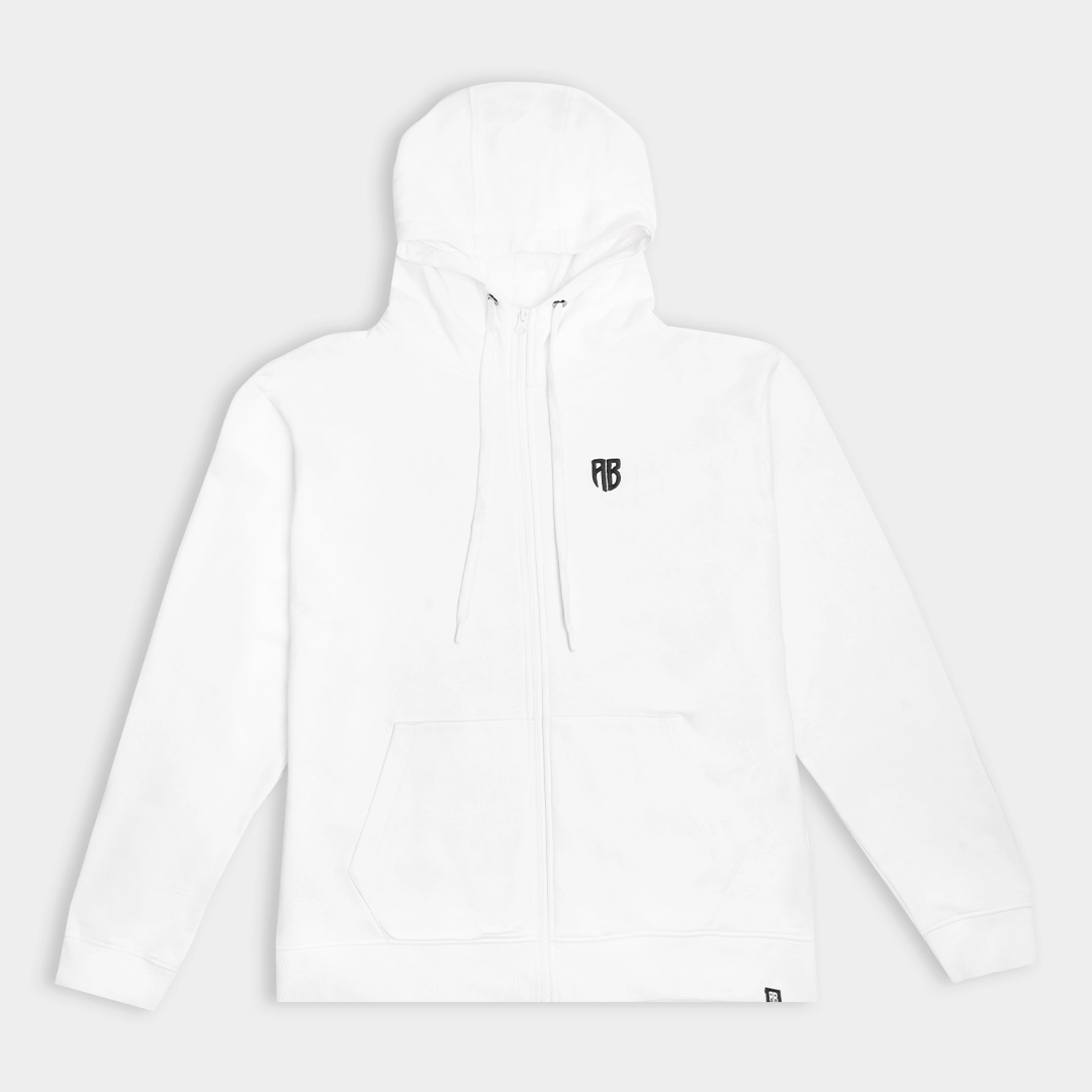 ΑNTETOKOUNBROS Full Zip Hoodie Native Off White Front