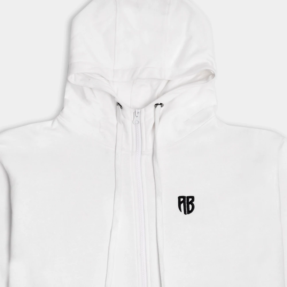 ΑNTETOKOUNBROS Full Zip Hoodie Native Off White Detail