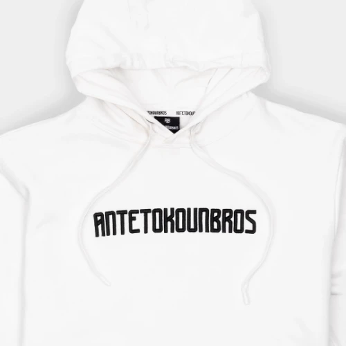 Antetokounros Unisex Baseline Hoodie White I Detail thumb