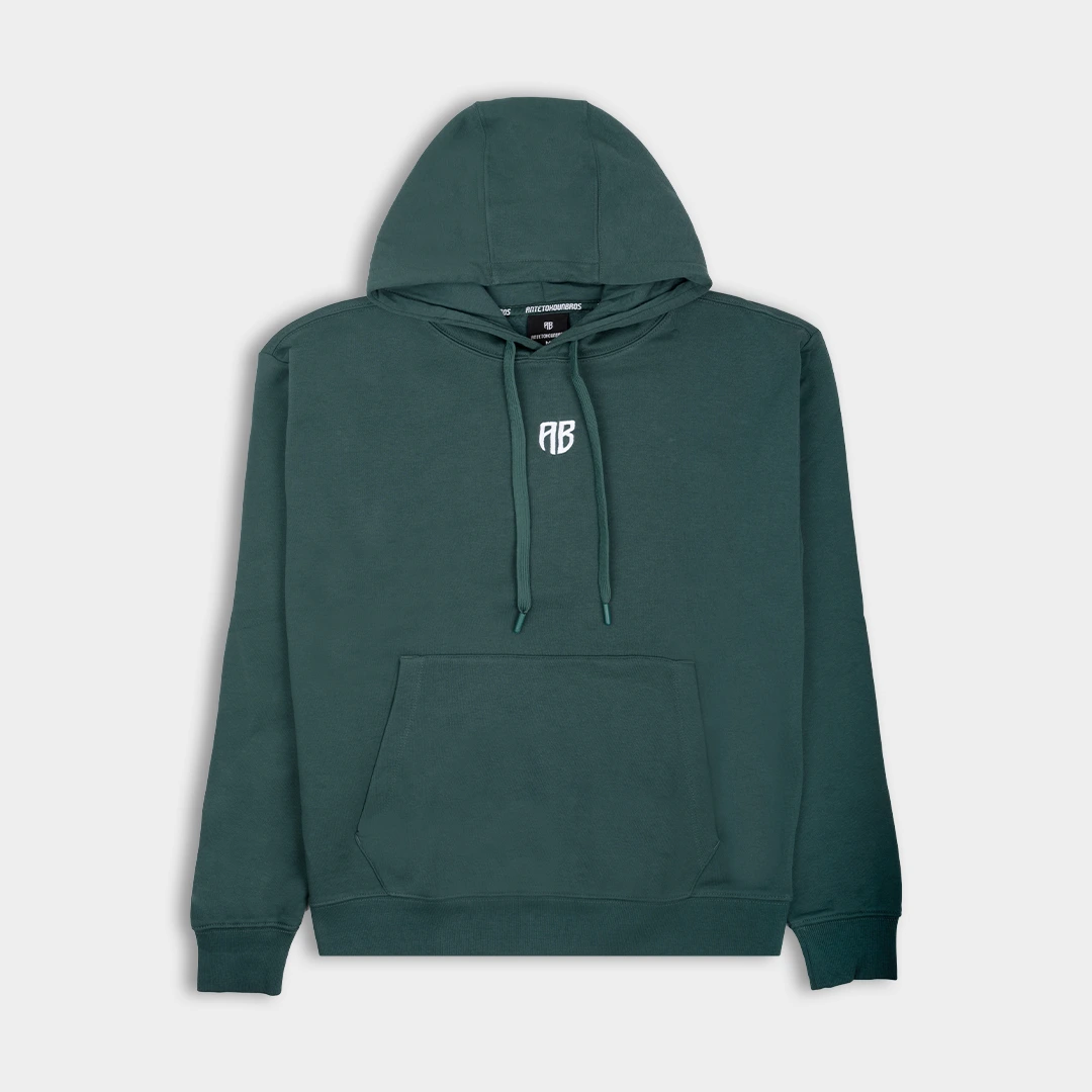  AB Hoodie Native Chest Logo Green| ANTETOKOUNBROS 