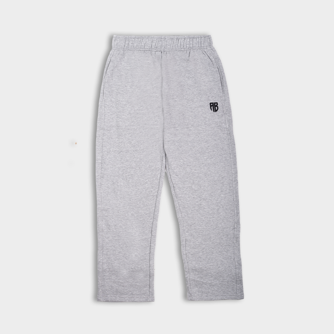 Picture of Men's  Wide Leg Sweatpants Grey Melange 