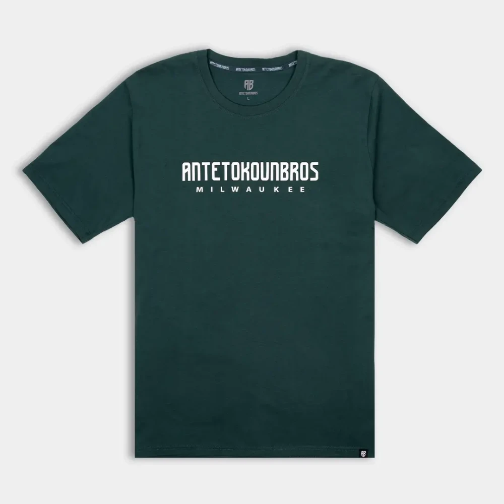 Picture of AB T-shirt Location Milwaukee Sign. Green
