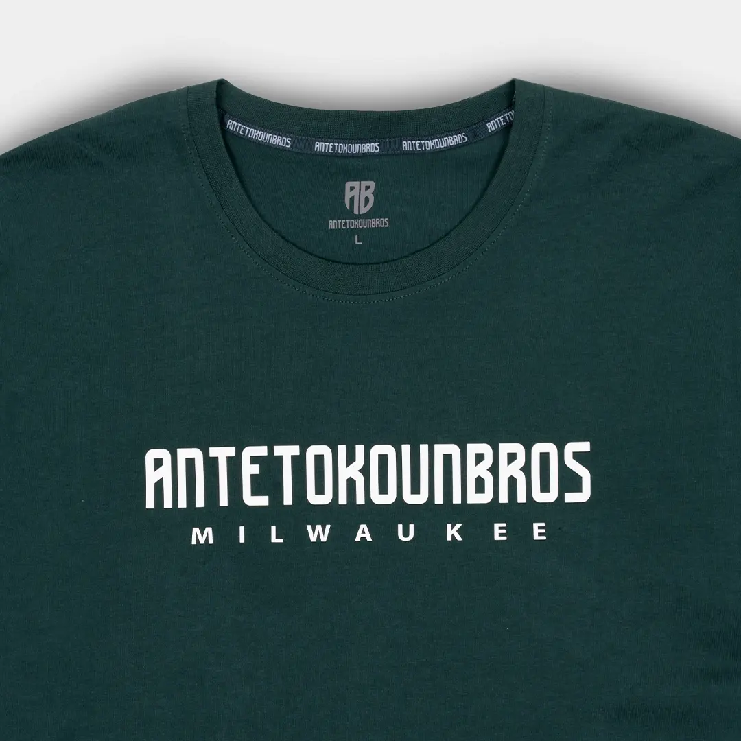Picture of AB T-shirt Location Milwaukee Sign. Green