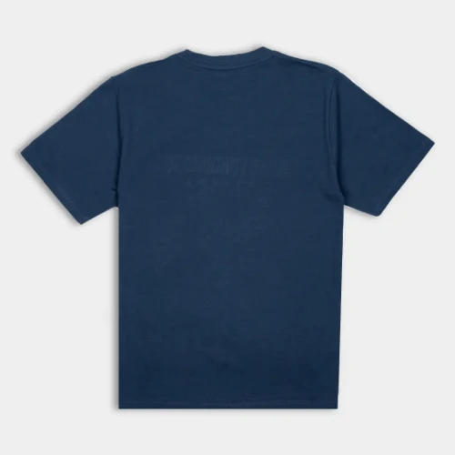 T-shirt Location Athens Retro Blue Back thumb