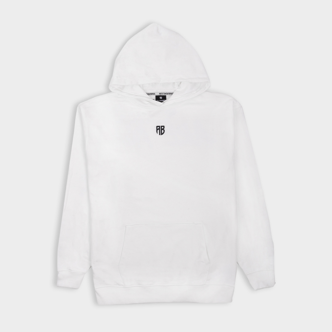 Picture of Kids' Oversized Hoodie We are all Bros Off White