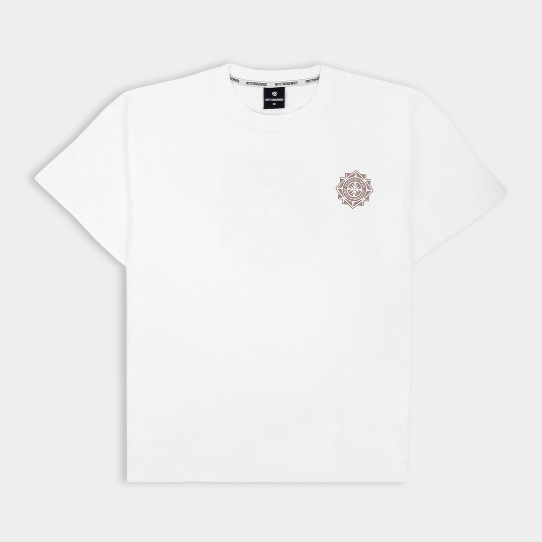 Εικόνα της AB Oversized T-shirt Tribe Graphic Off White