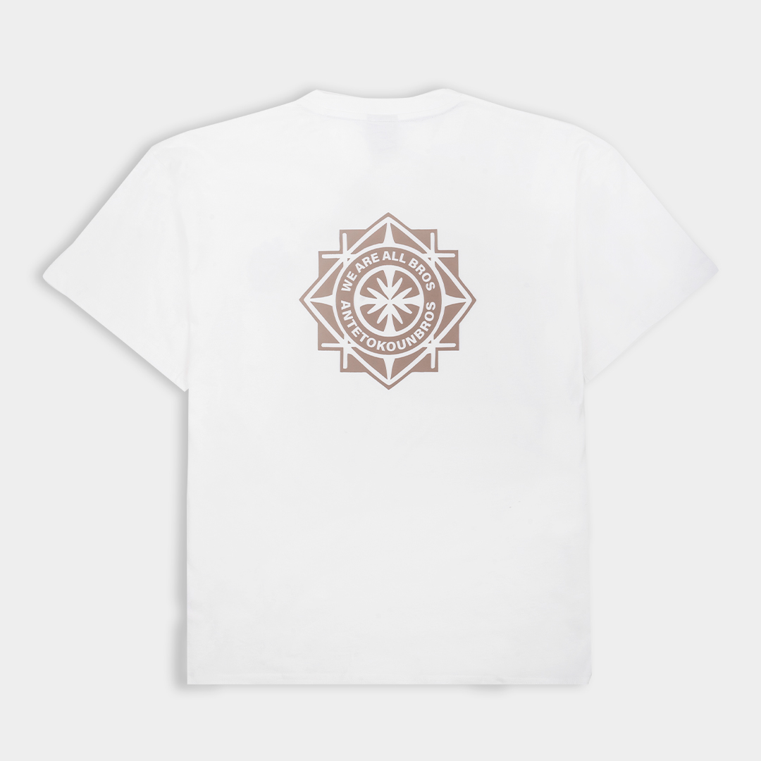 Εικόνα της AB Oversized T-shirt Tribe Graphic Off White