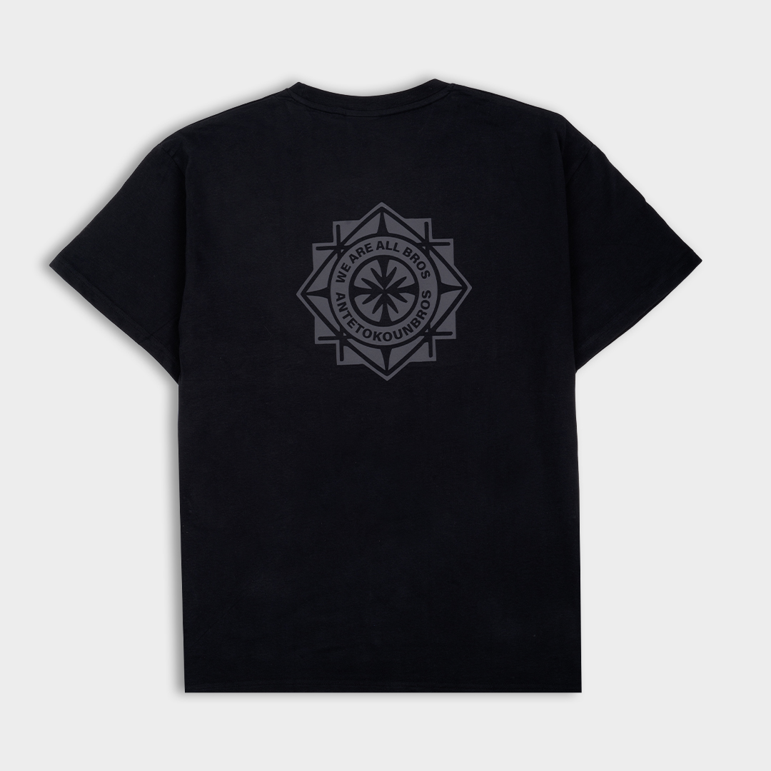 Εικόνα της AB T-shirt Ovesized Tribe Graphic Μαύρο