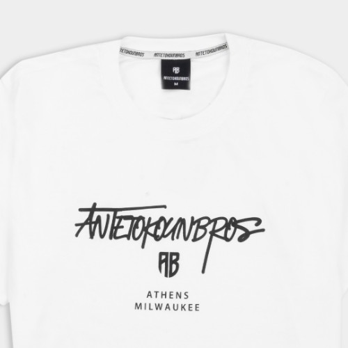 Εικόνα της AB ATH X MKE T-Shirt Off White